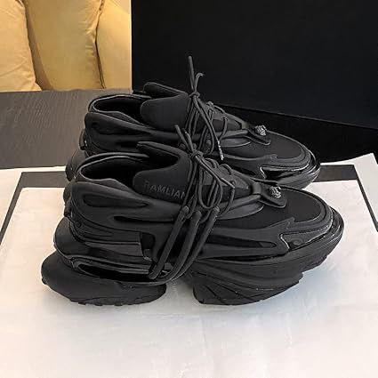 Balmain Paris Mens Chunky Sneakers Black